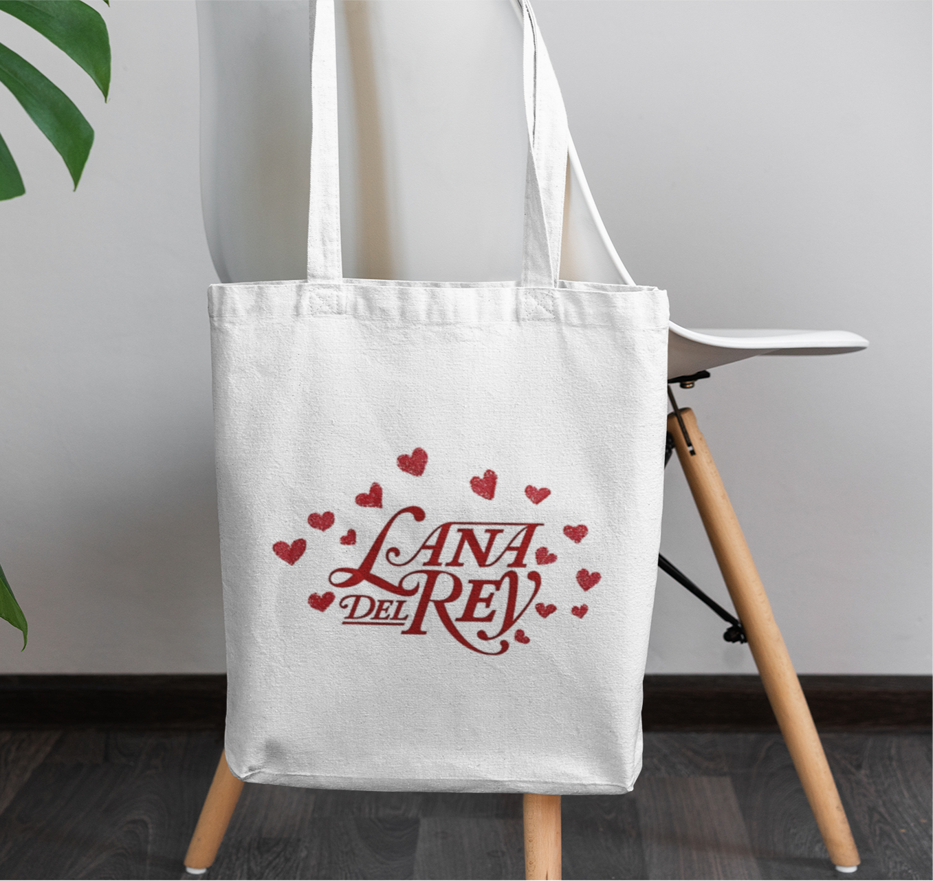 Lana del rey tote bag with zipper