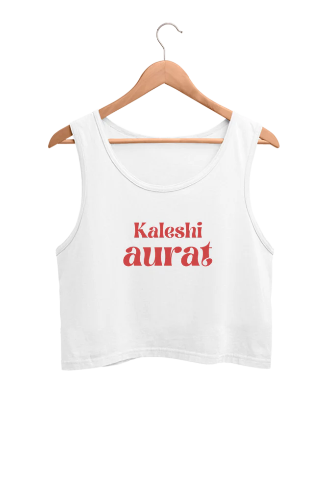 SALE ~ Kaleshi Aurat - Crop tank Top