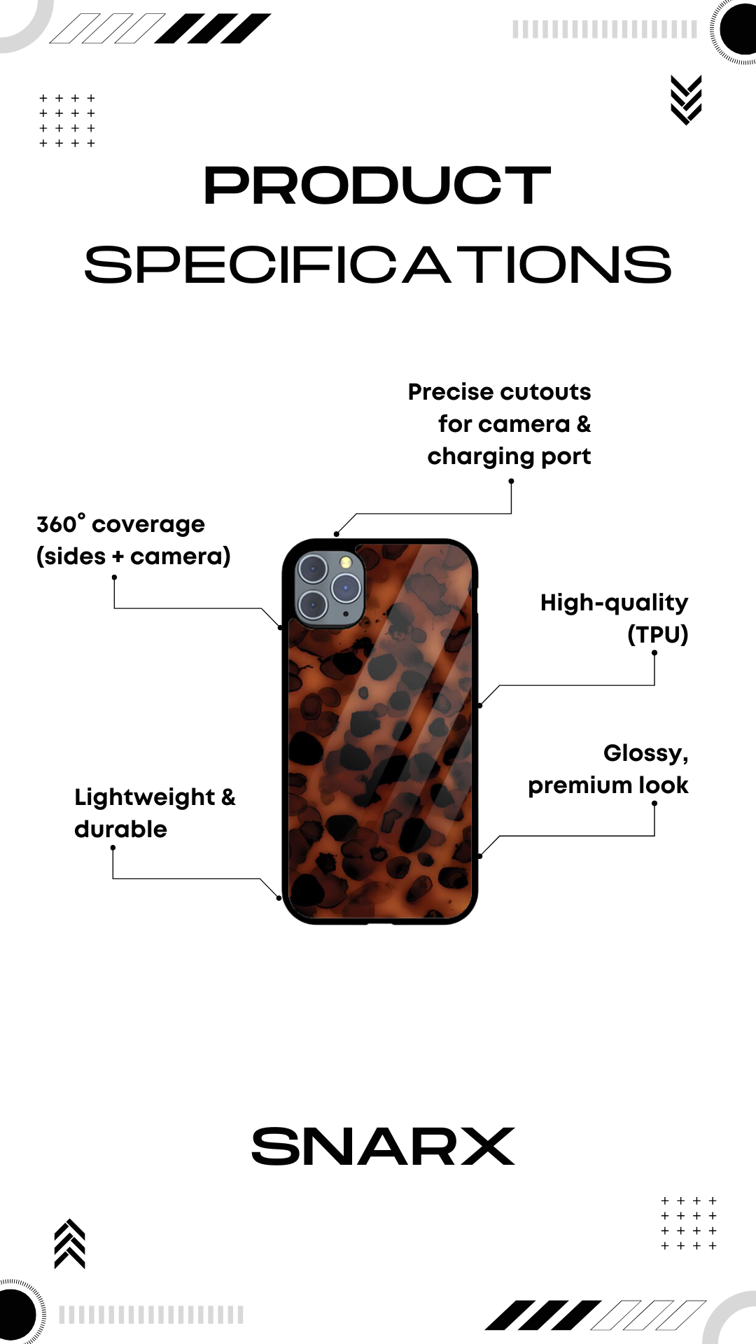 Tortise toffee - Glass Case