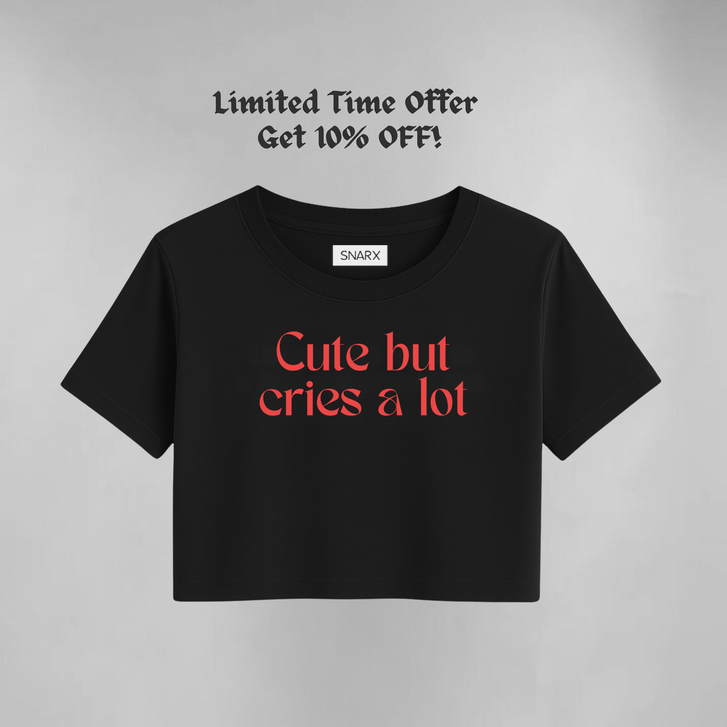 Cute but cries alot - Crop top