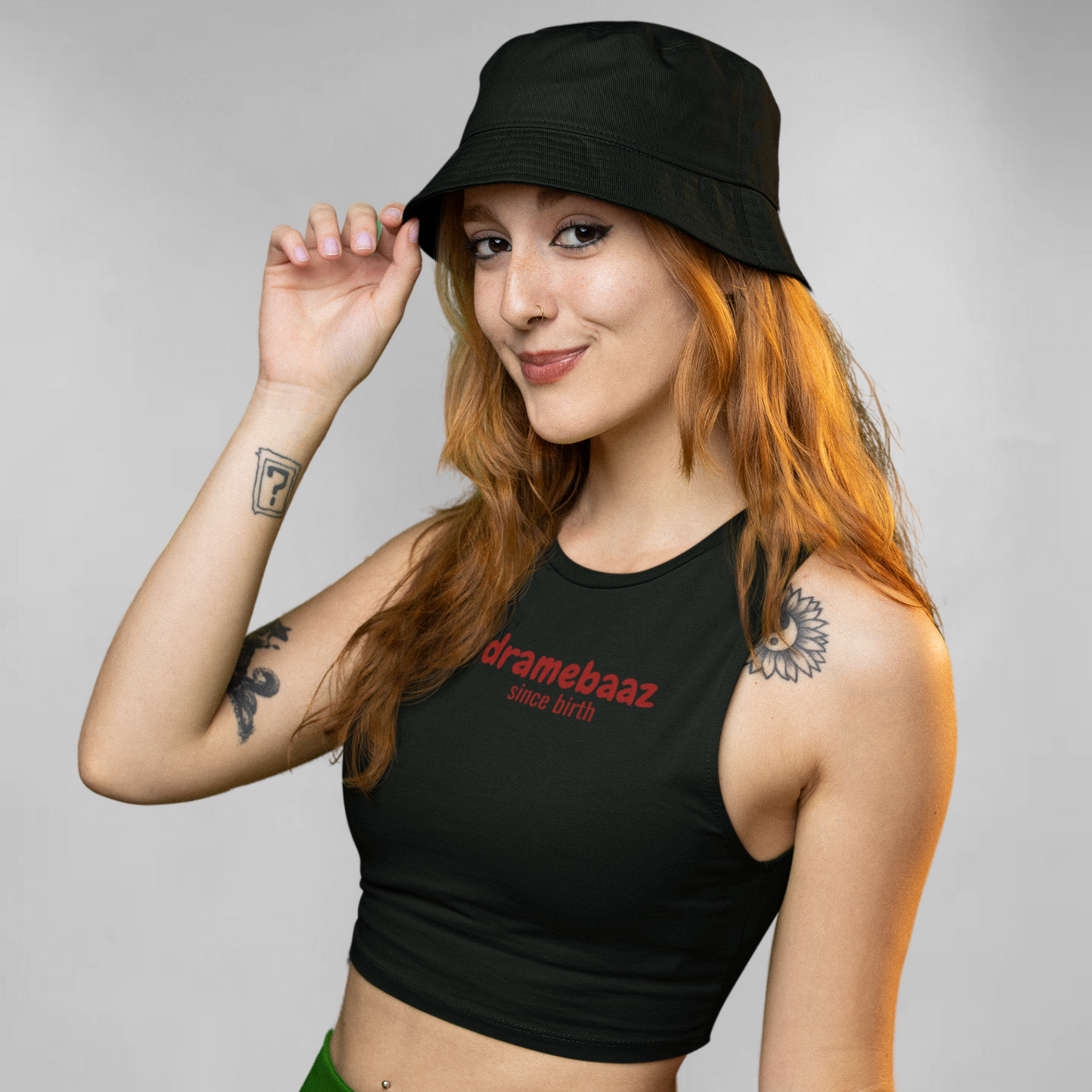 Dramebaaz since birth crop tank