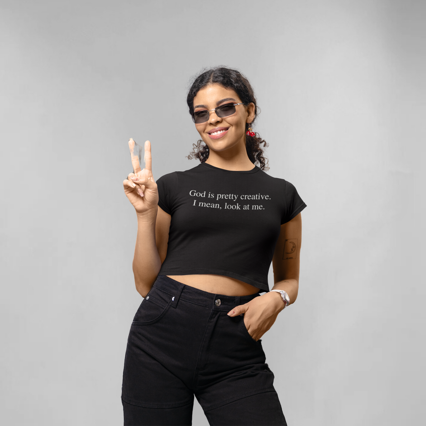 Creative - Crop top