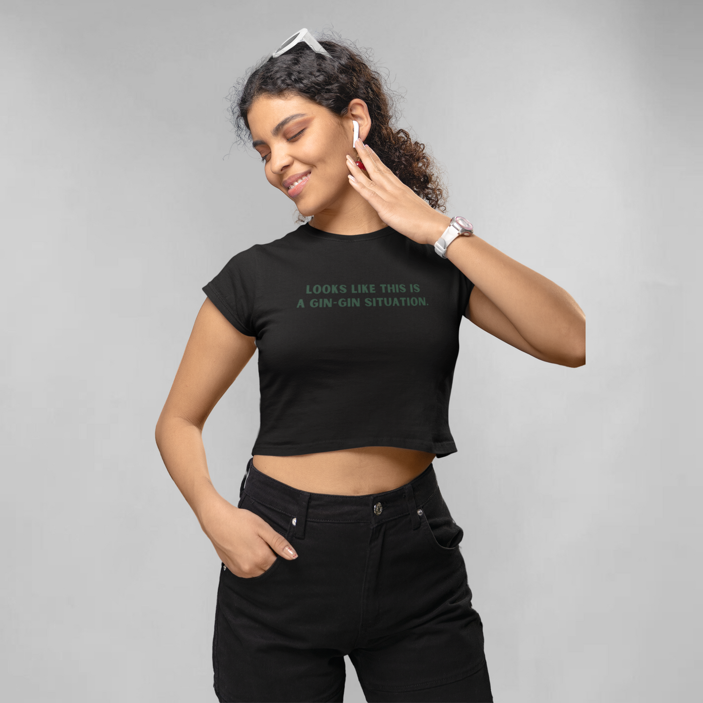 GIN GIN - Crop top