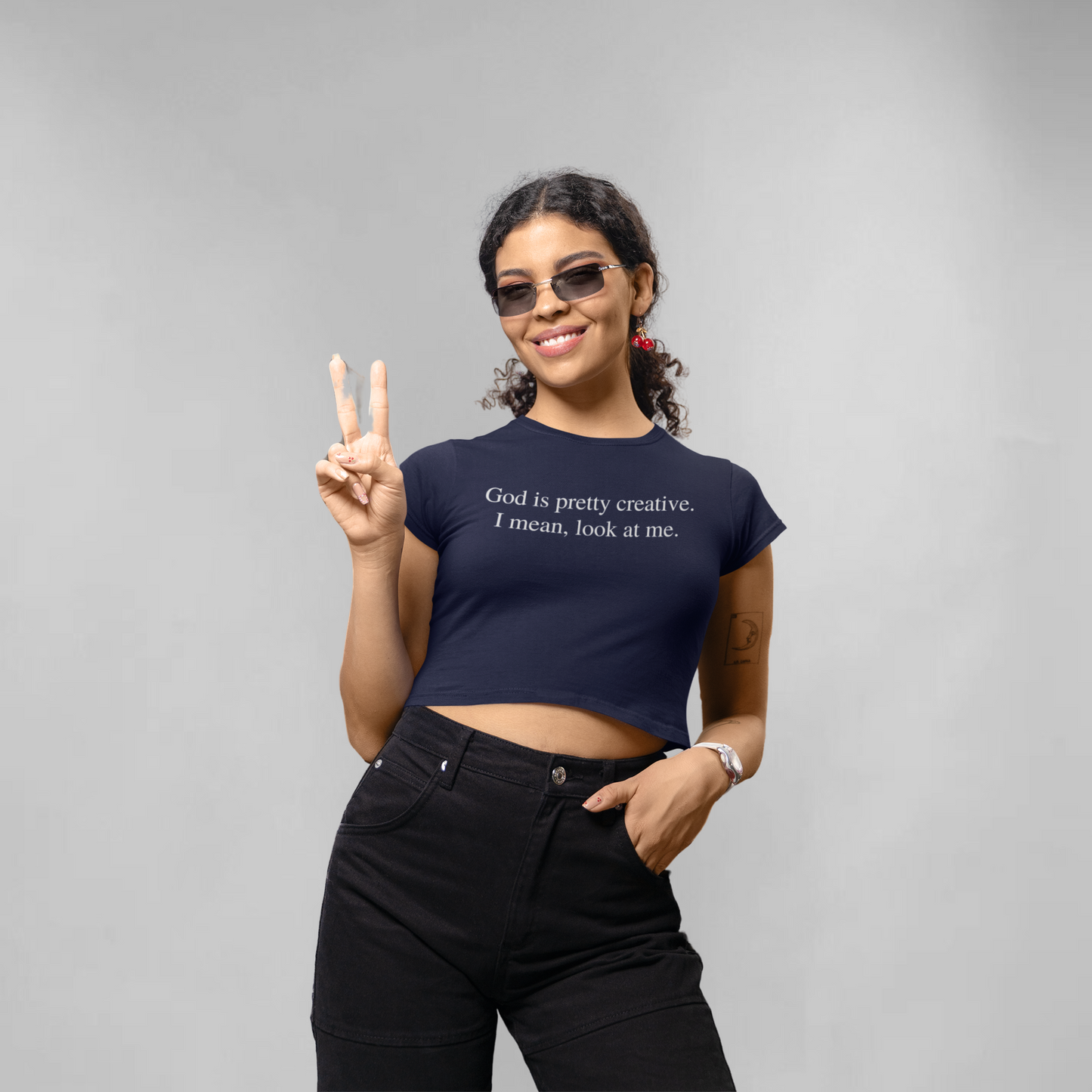 Creative - Crop top