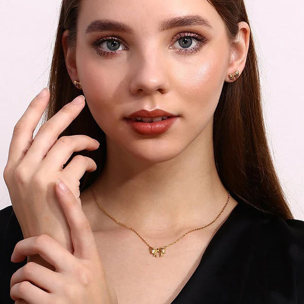 Bow Themed Jewellery - Set