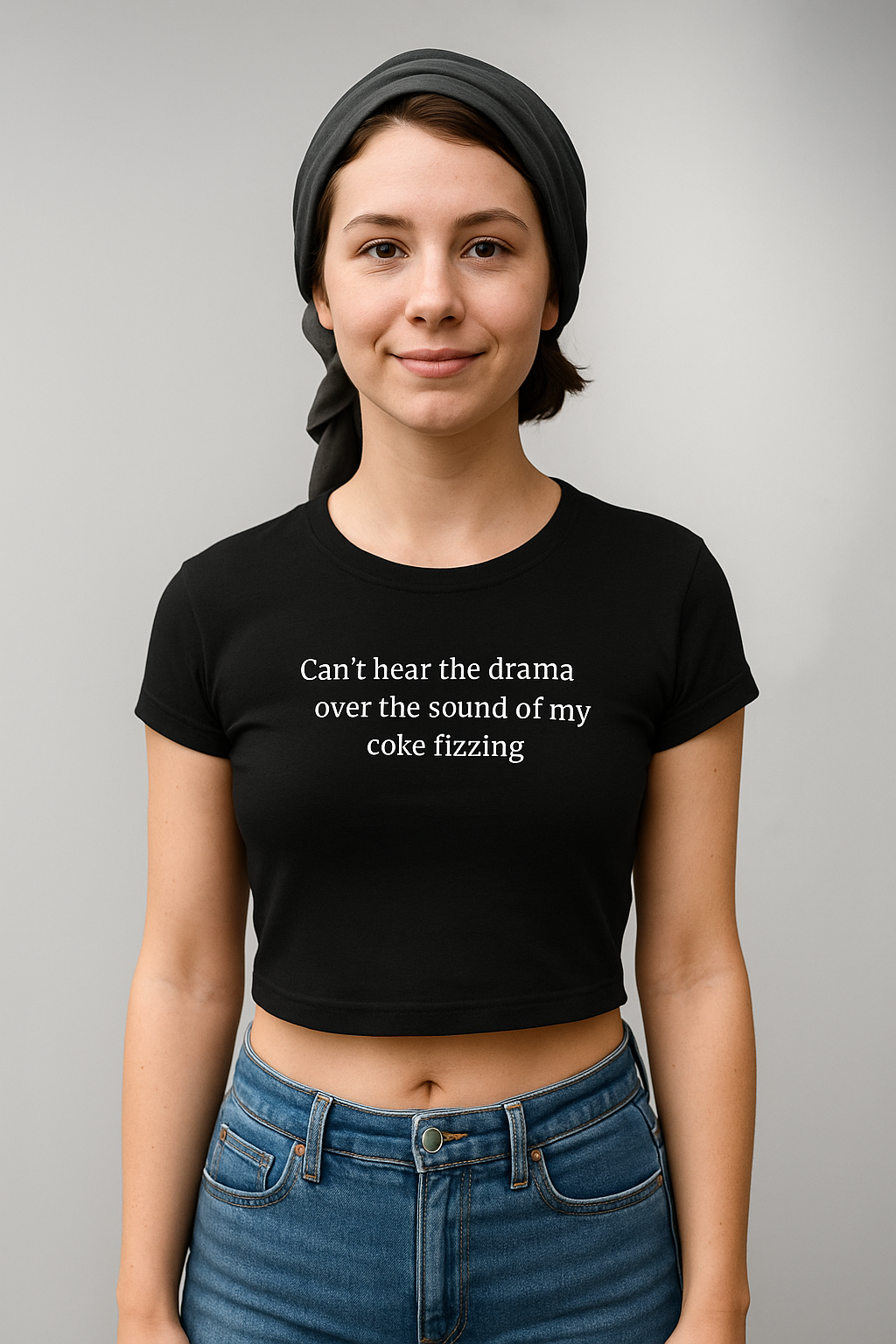 Coke fizzing - Crop top