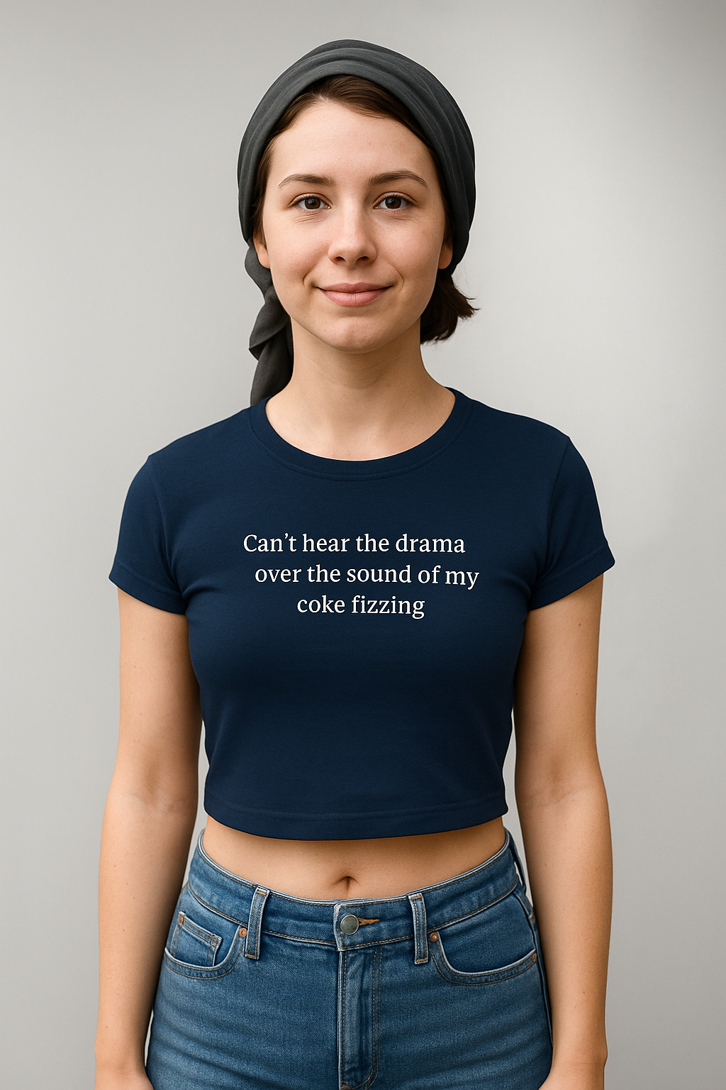 Coke fizzing - Crop top