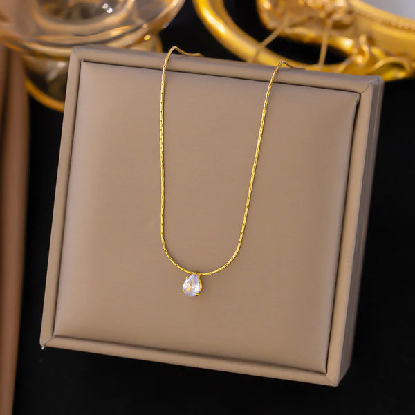 Drop CZ - Necklace