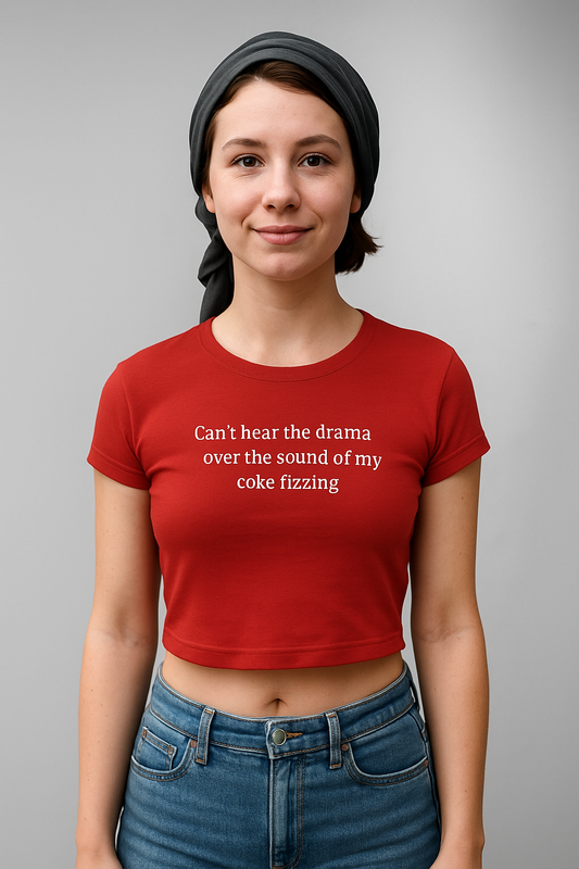 Coke fizzing - Crop top