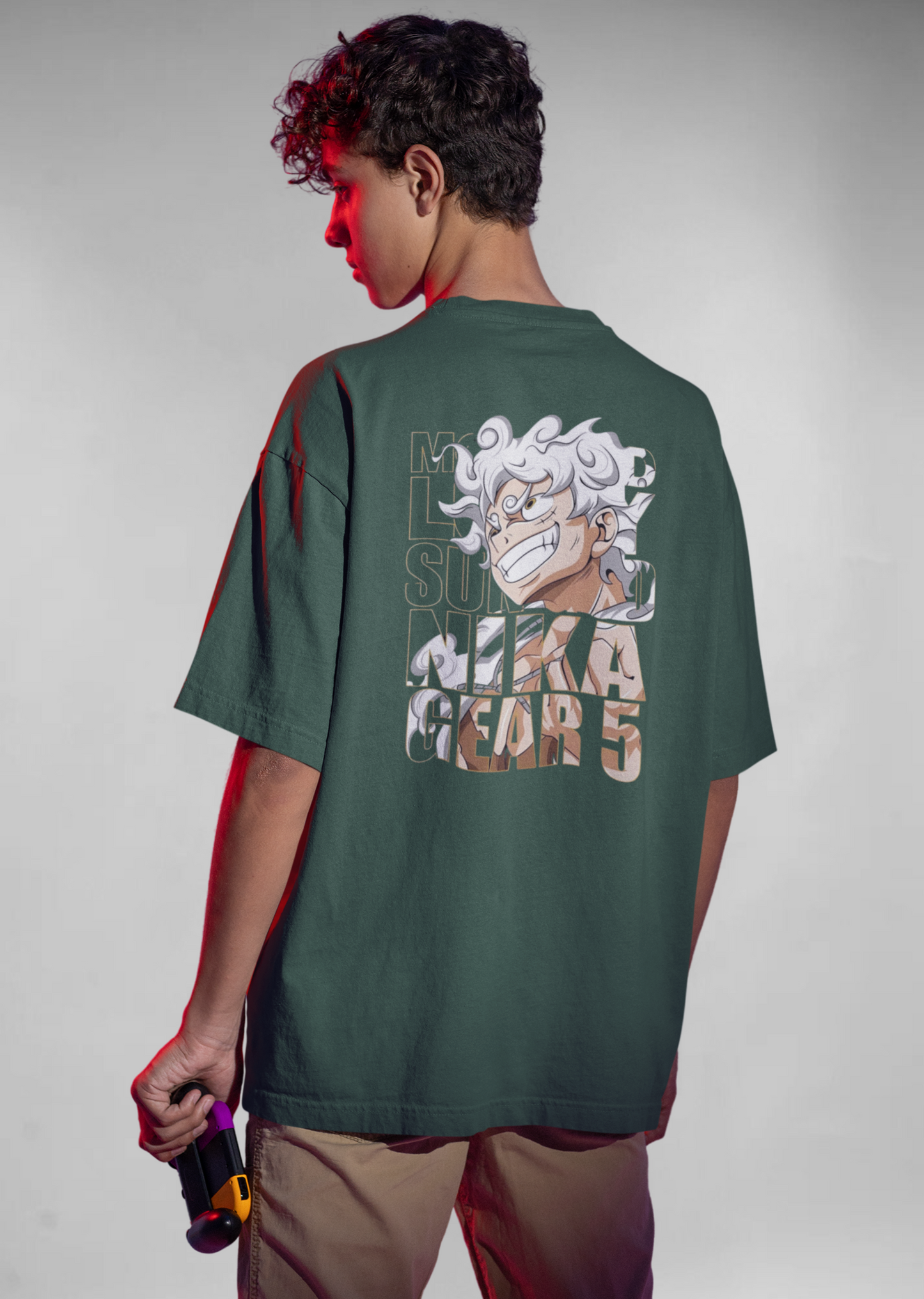 Luffy gear 5 unisex oversized t-shirt