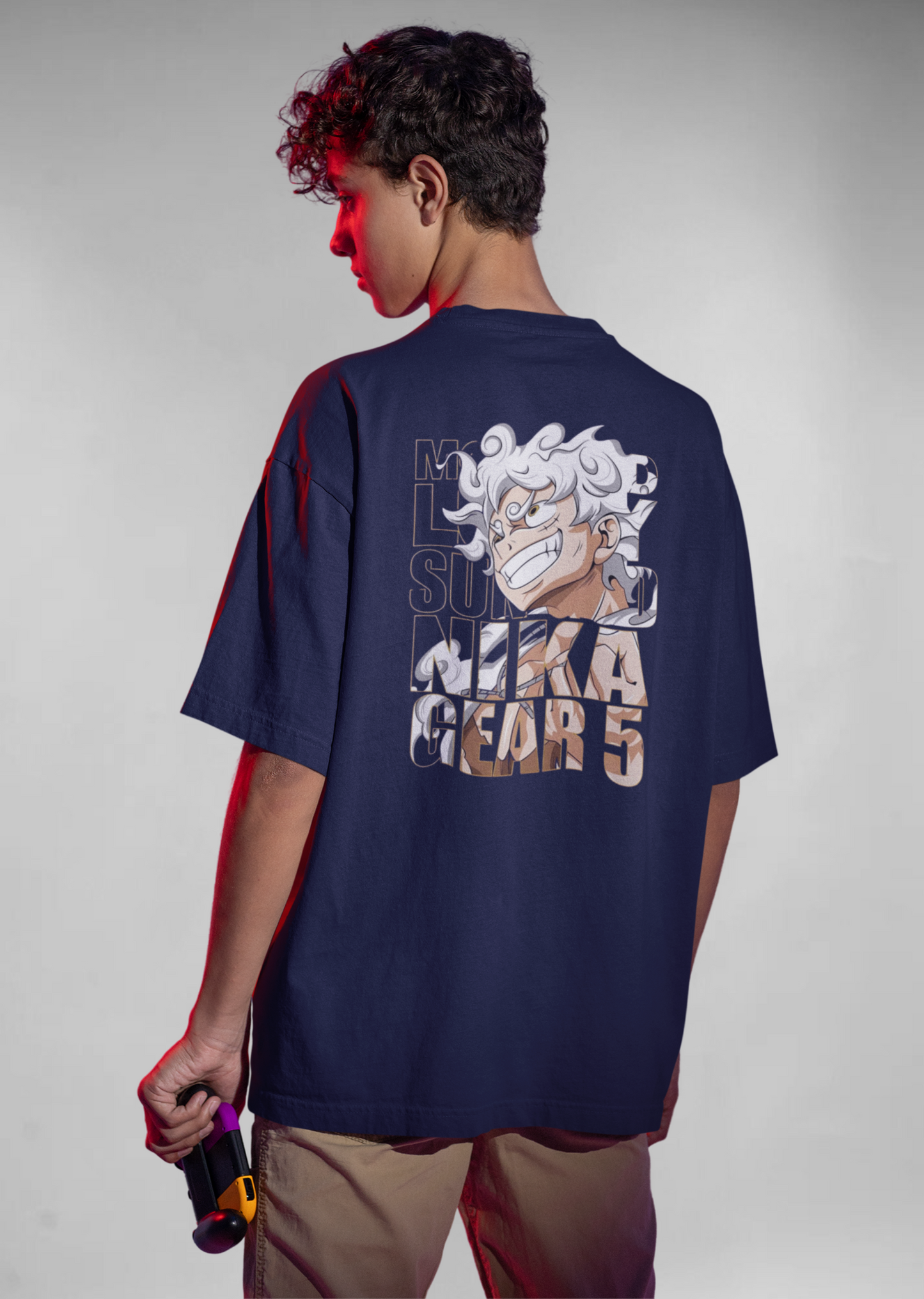 Luffy gear 5 unisex oversized t-shirt