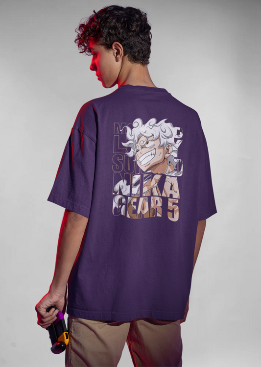 Luffy gear 5 unisex oversized t-shirt