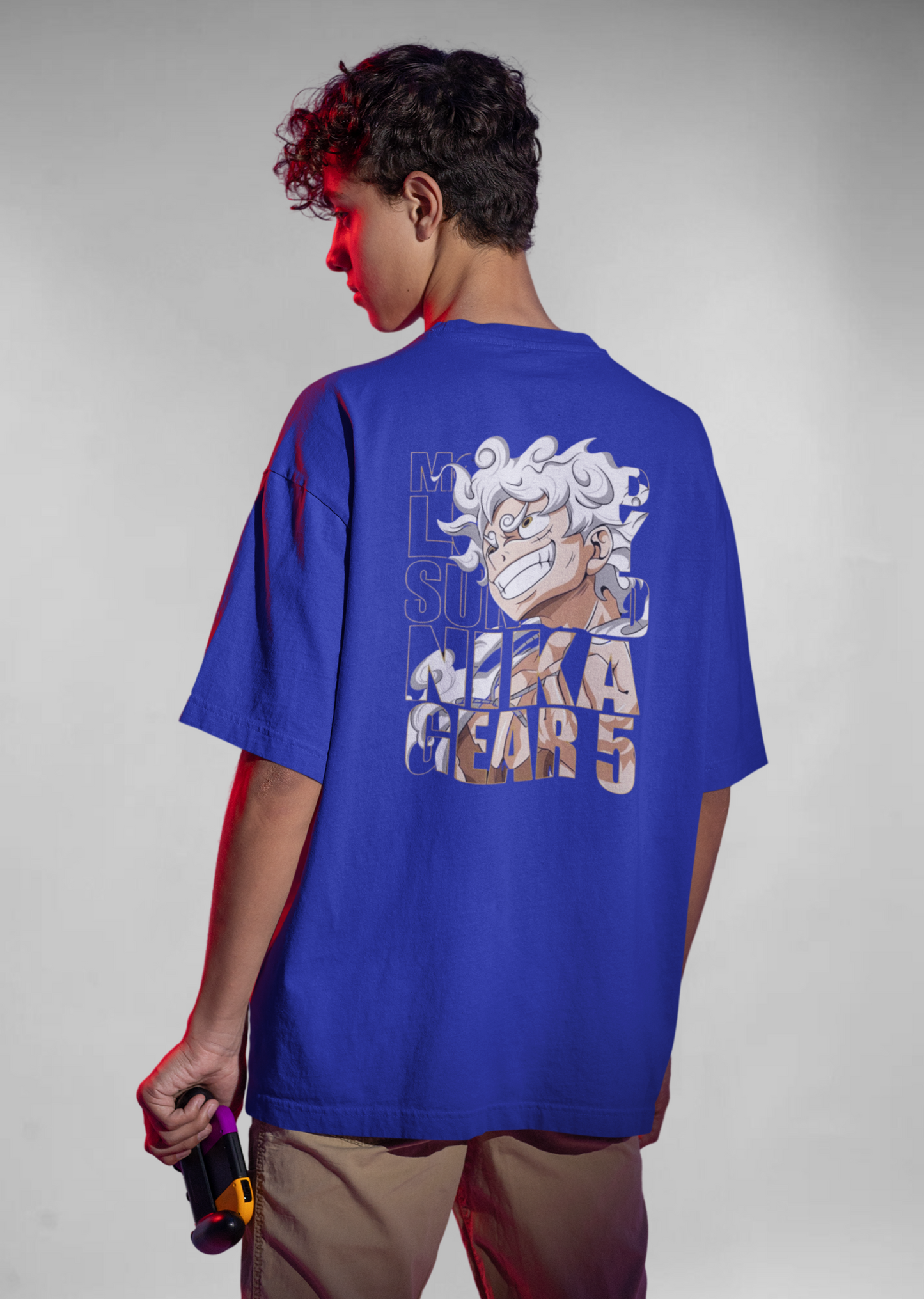 Luffy gear 5 unisex oversized t-shirt