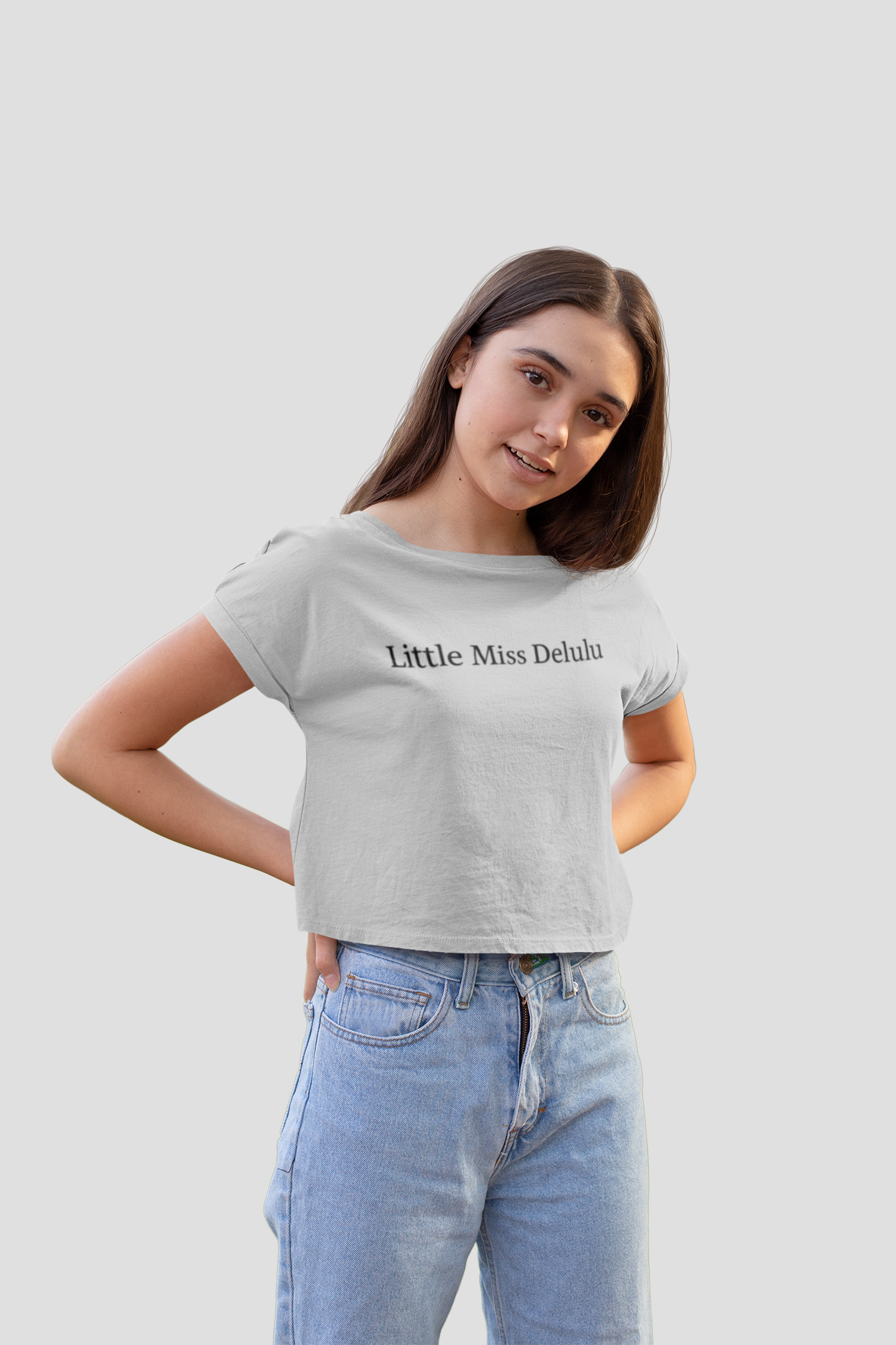 Little Miss Delulu - Crop top