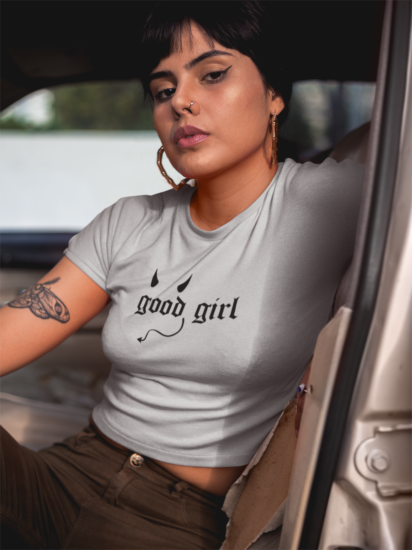 Good girl crop top