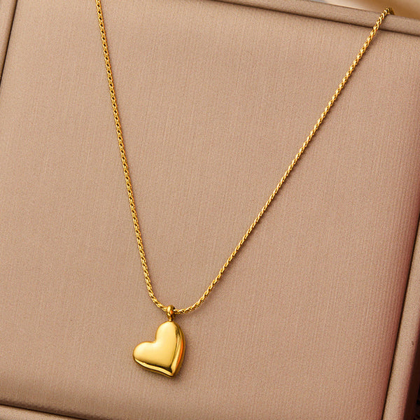 Minimalist Heart Themed - Necklace