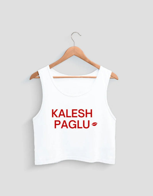 SALE ~ Kalesh Paglu (Apoorva - Rebel kid Inspired) - Crop Tank Top