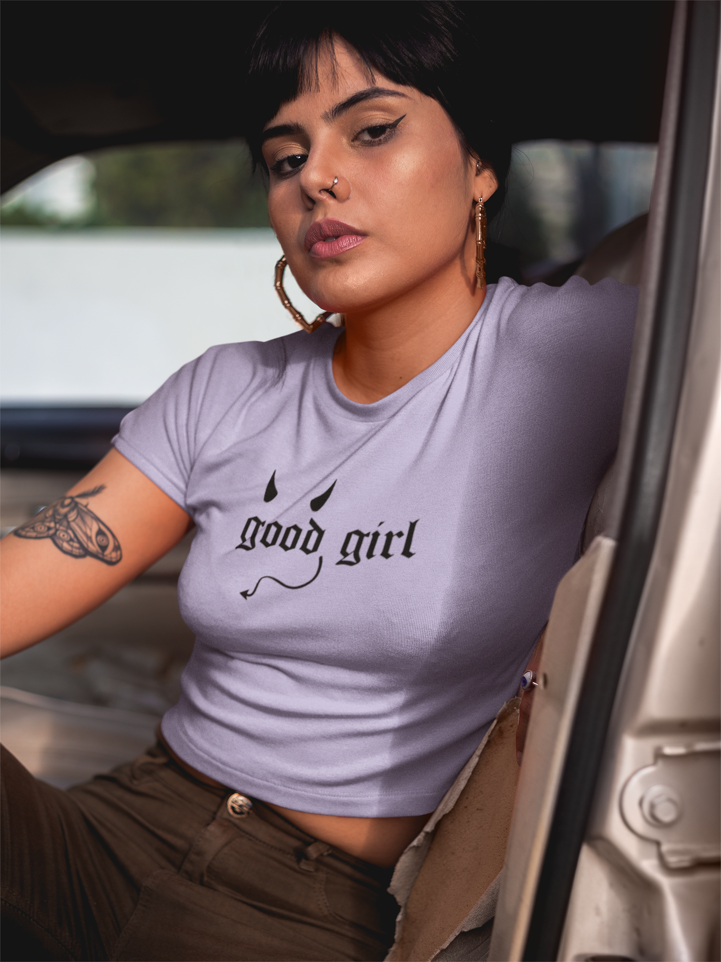 Good girl crop top
