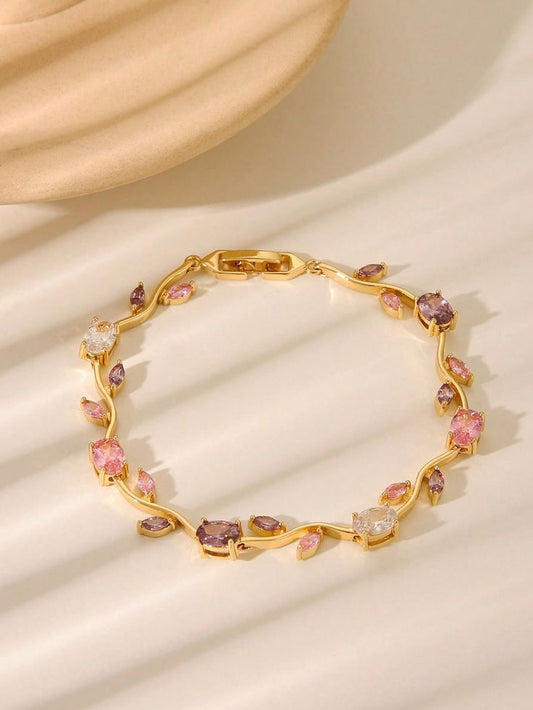 Rapunzel Tulip(Pink - purple) - Bracelet