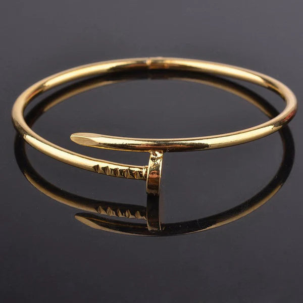 Nail Gold Plated - Bracelet