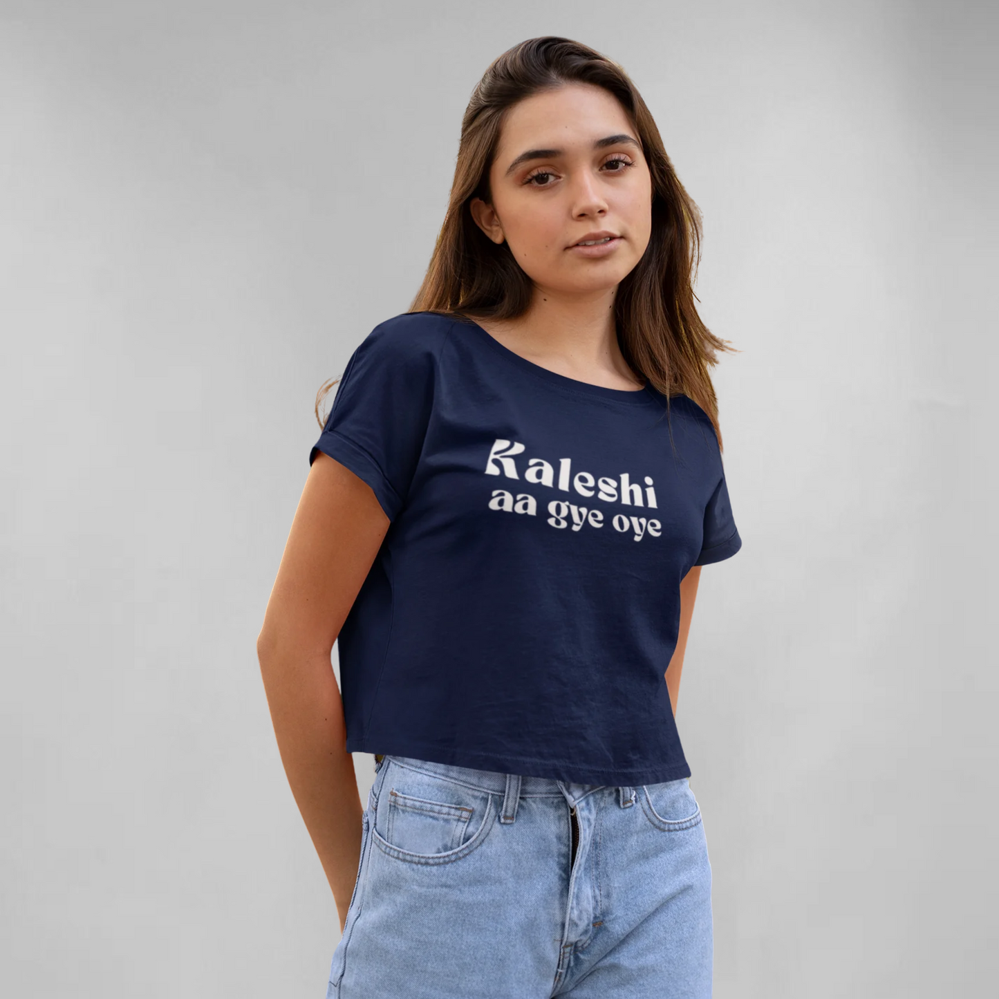 Kaleshi aa gye oye - Crop top