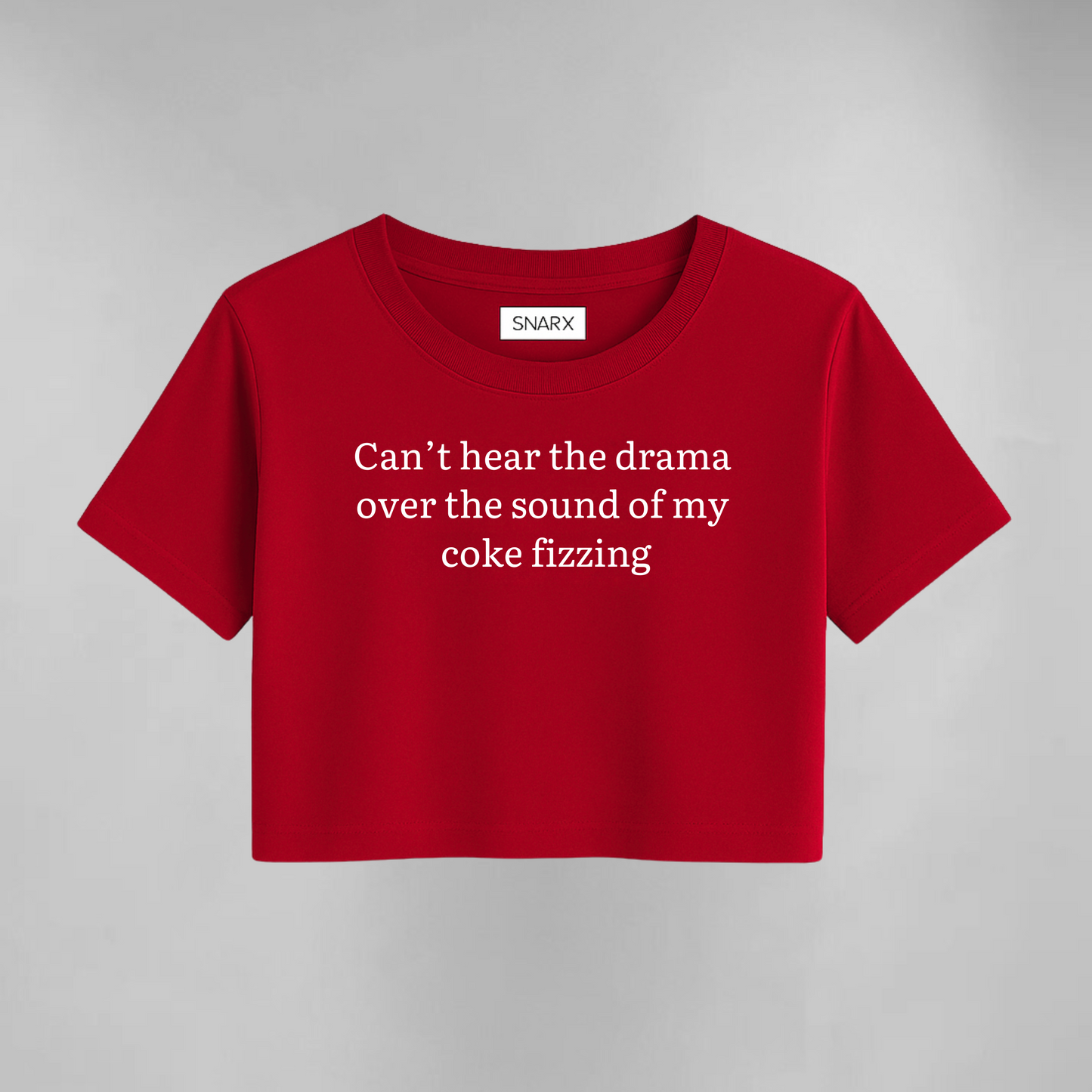 Coke fizzing - Crop top
