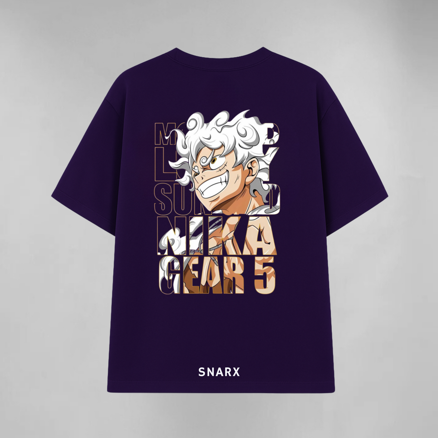 Luffy gear 5 unisex oversized t-shirt