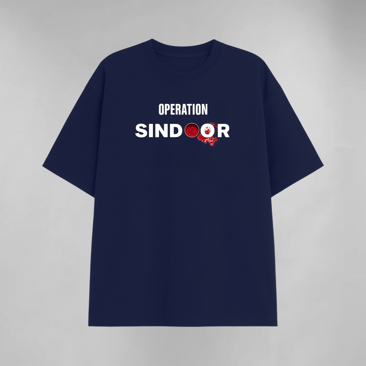 Operation Sindoor premium unisex oversized t-shirt