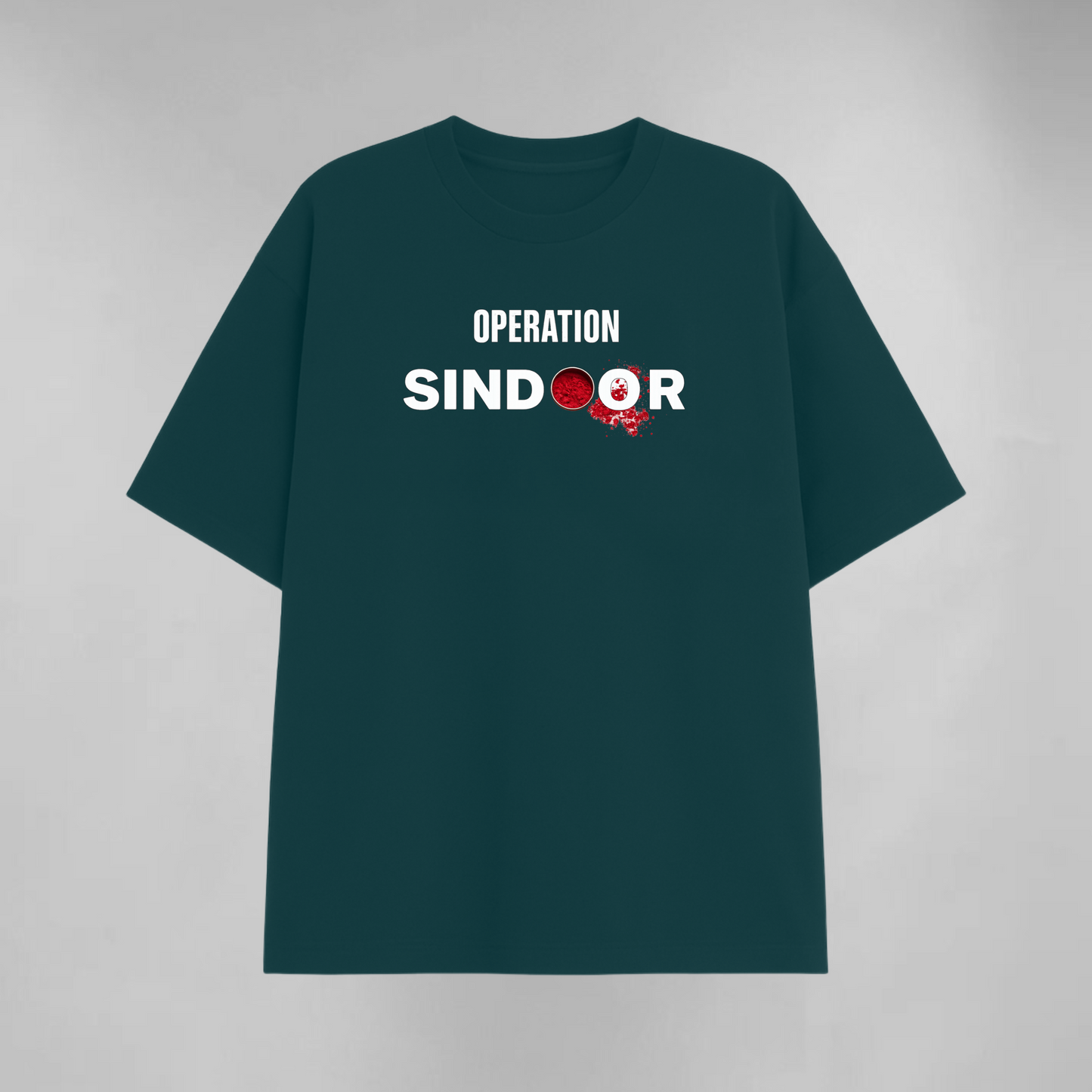Operation Sindoor premium unisex oversized t-shirt