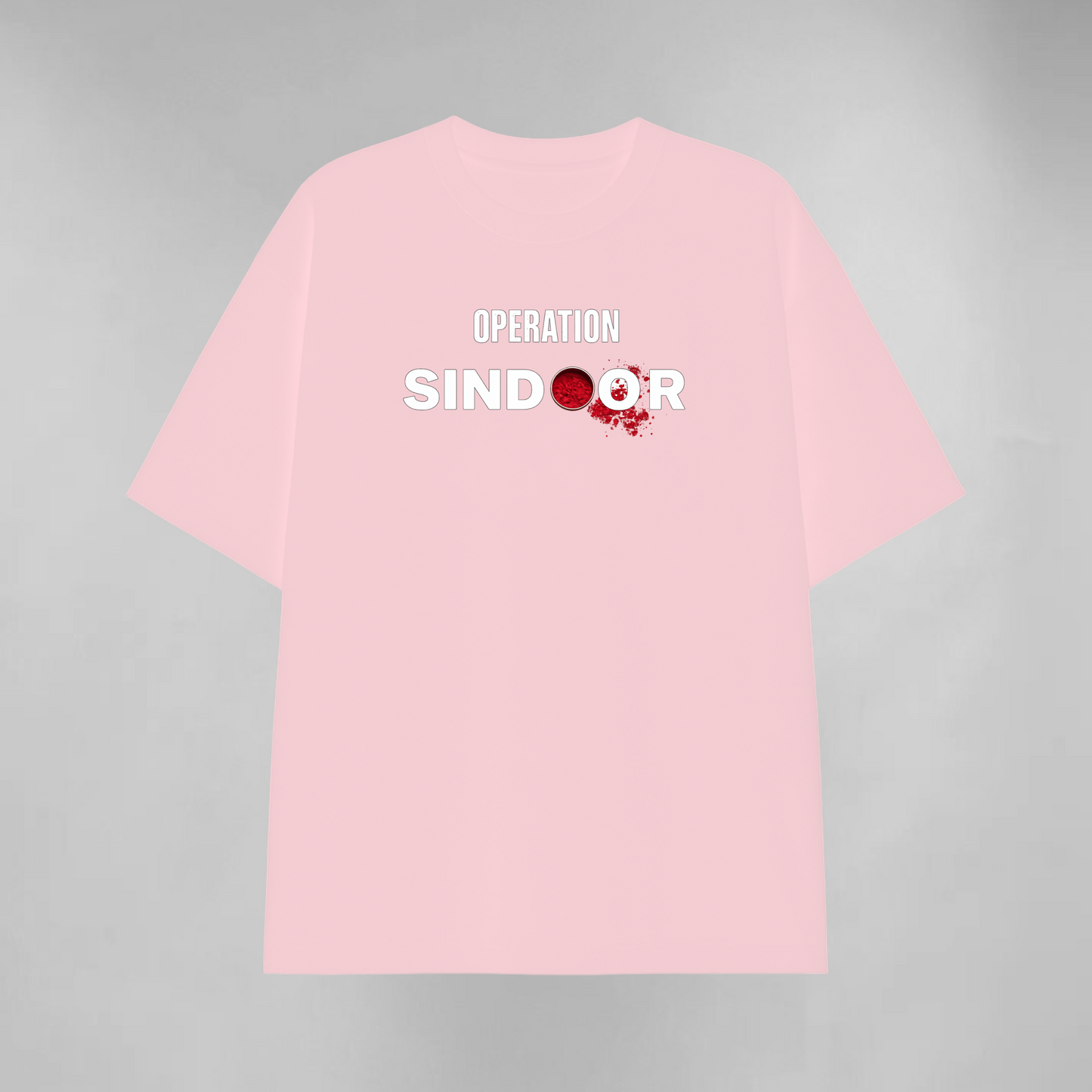 Operation Sindoor premium unisex oversized t-shirt