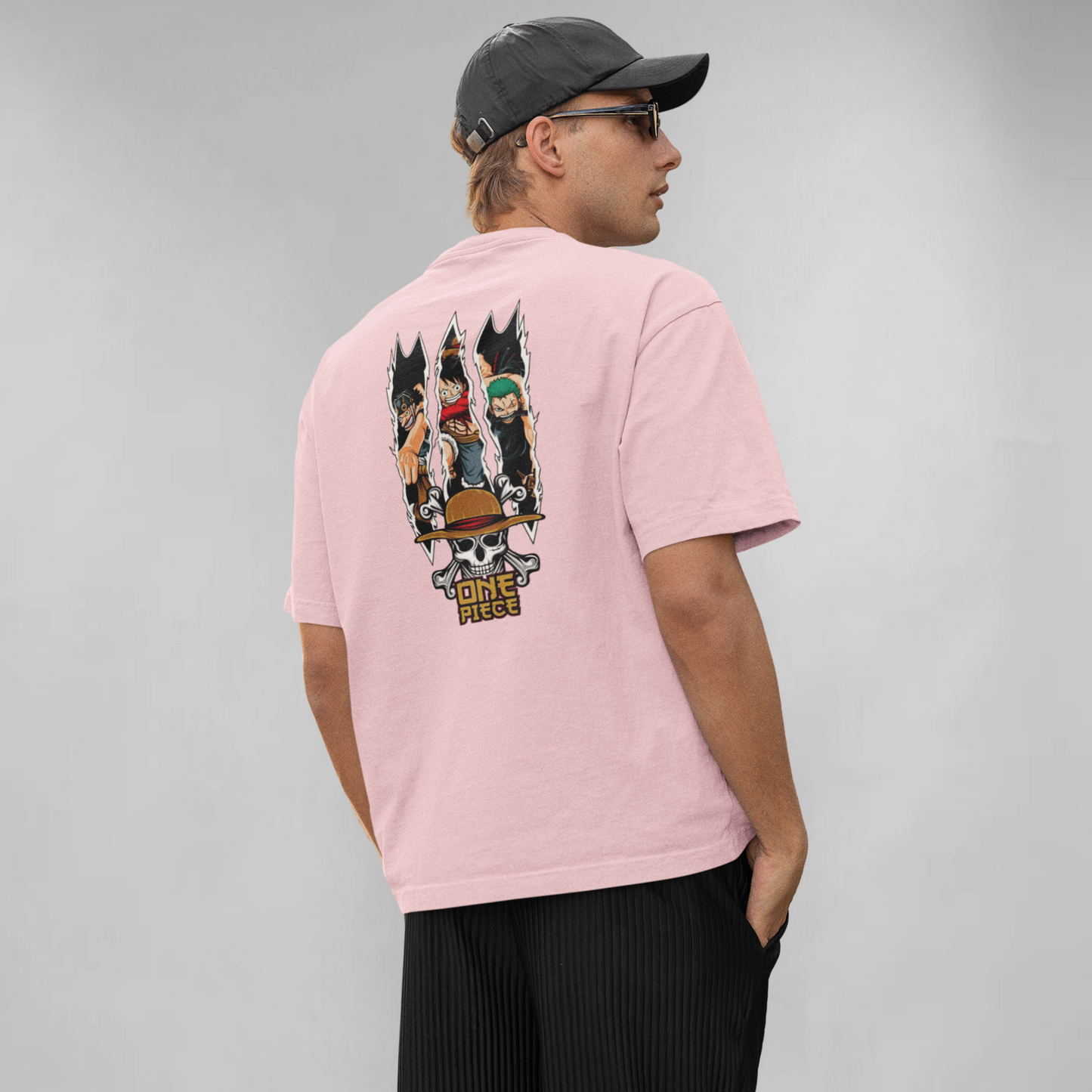 One piece classic unisex oversized t-shirt