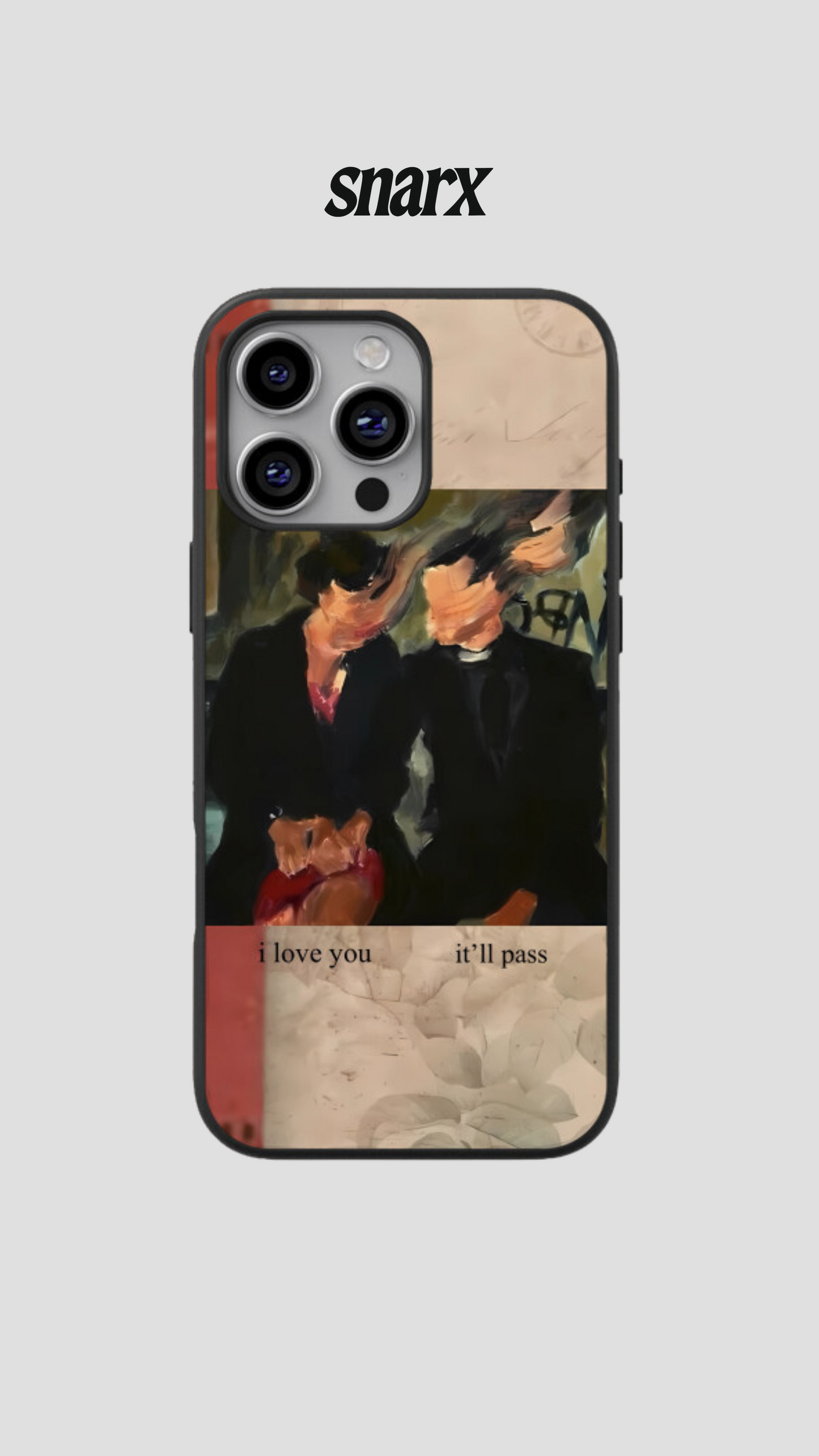 Pass Love - Glass Case