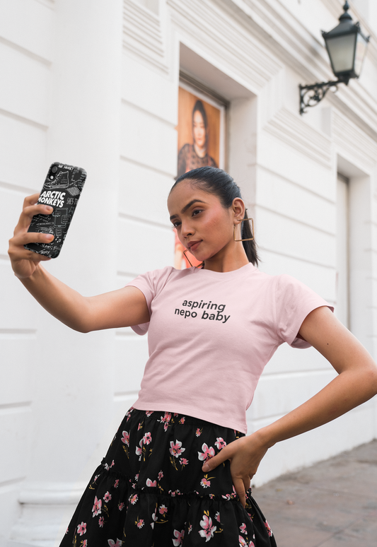 Aspiring Nepo Baby - Crop top