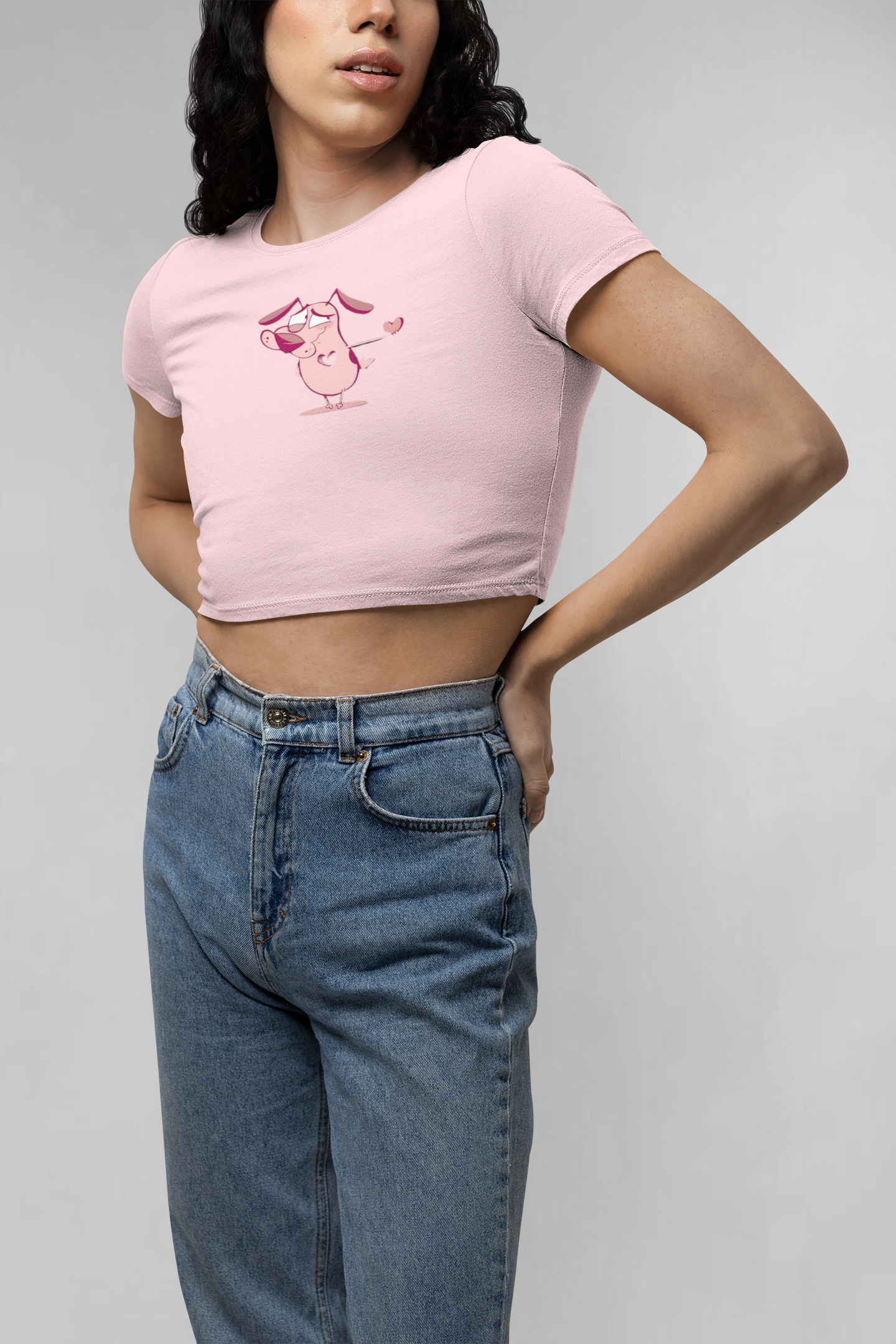 Fraidy crop top