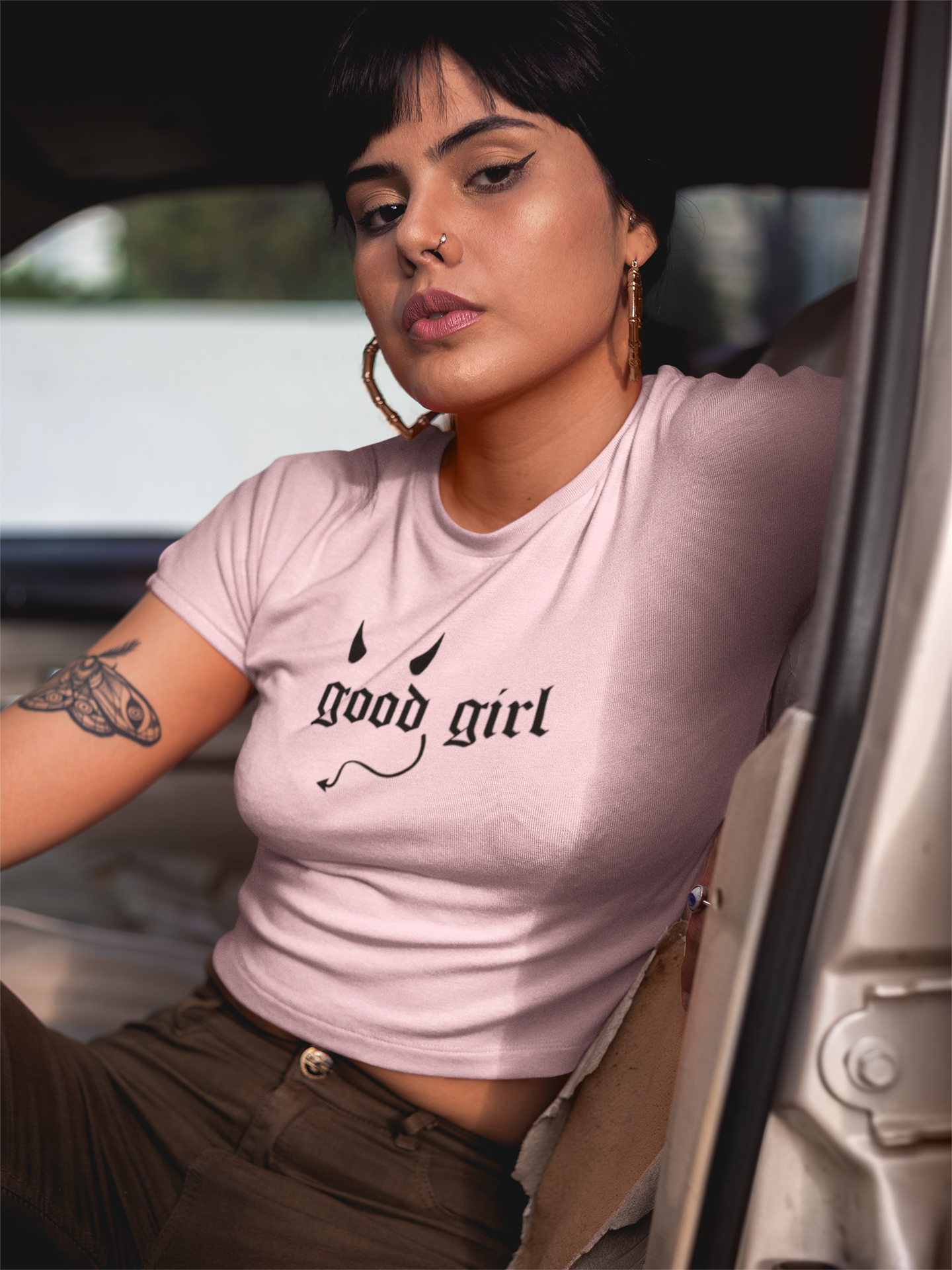 Good girl crop top
