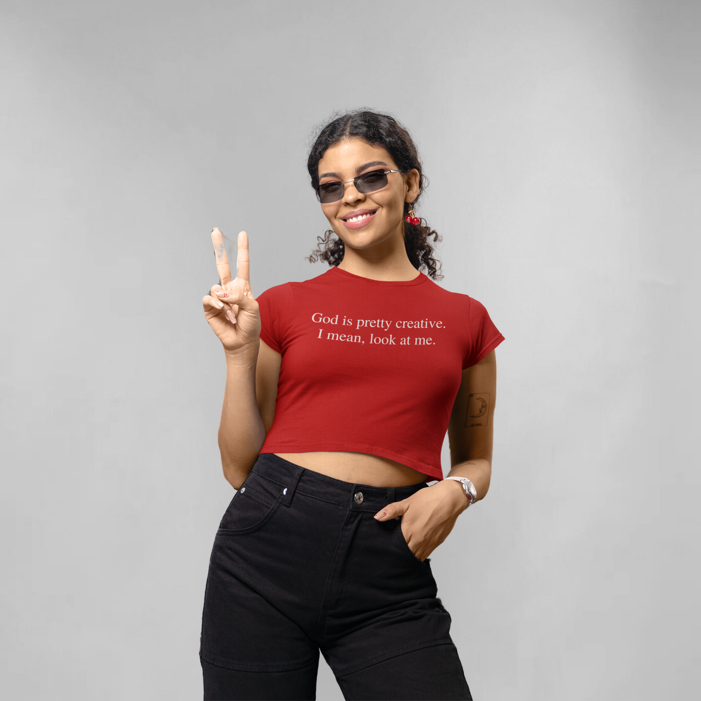 Creative - Crop top