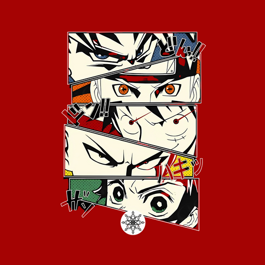 Anime eyes unisex oversized t-shirt