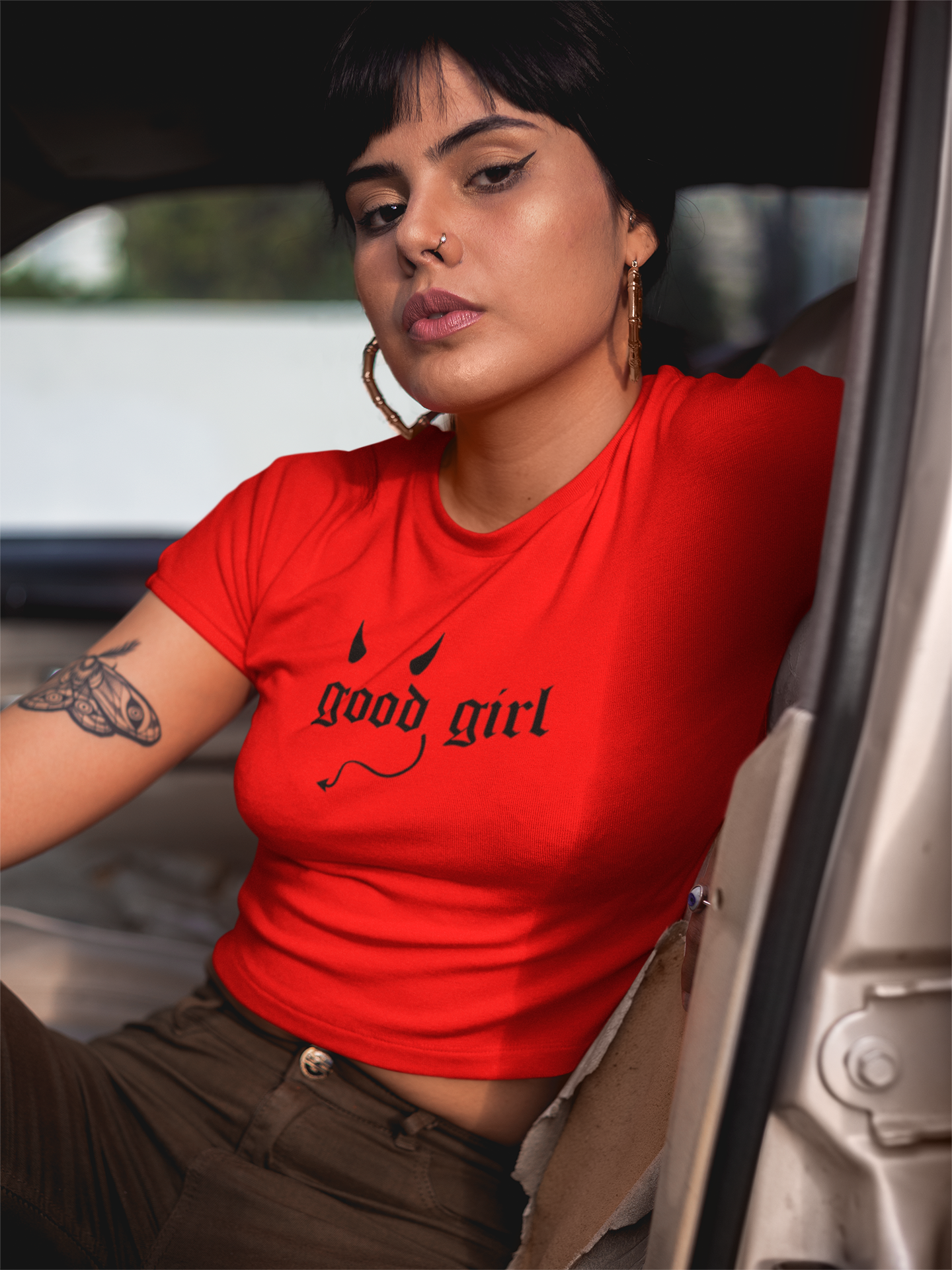 Good girl crop top