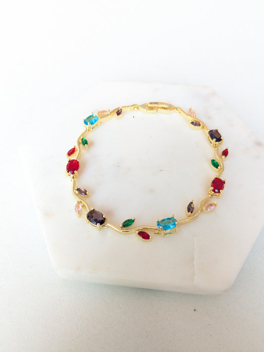 Multicolor Tulip - Bracelet