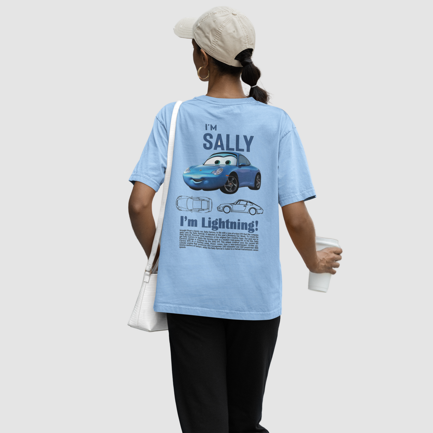 Sally unisex oversized t-shirt