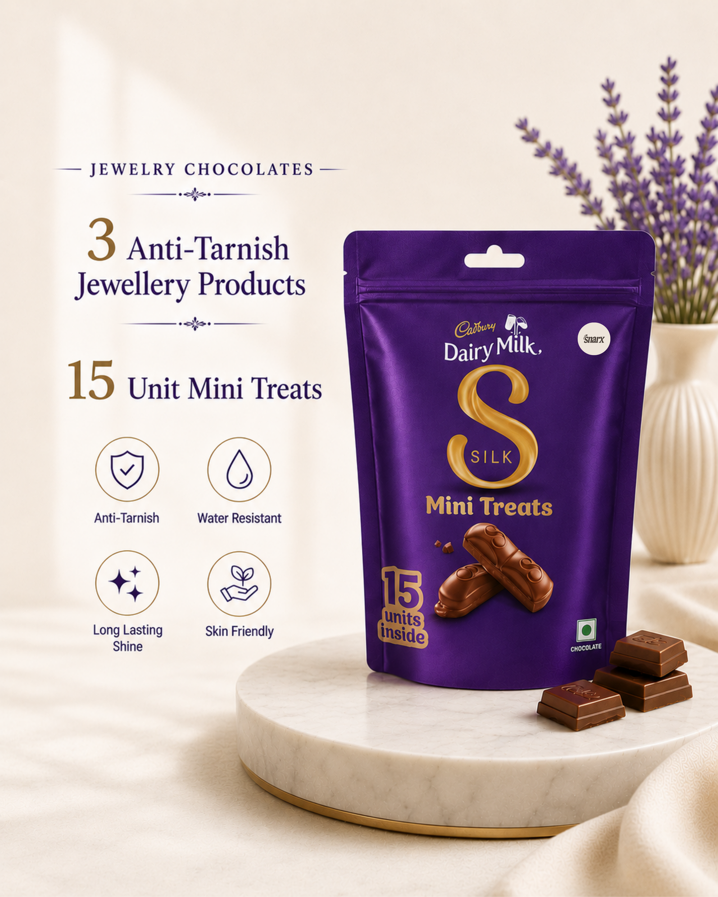 Jewelry Chocolates (Silk mini treats)