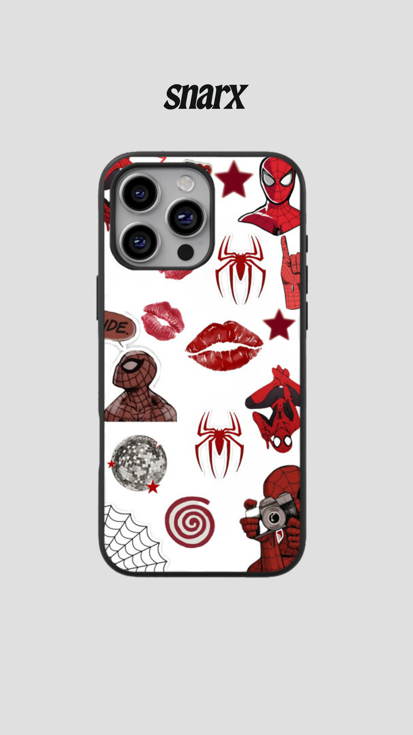 Spider Pop – Glass Case