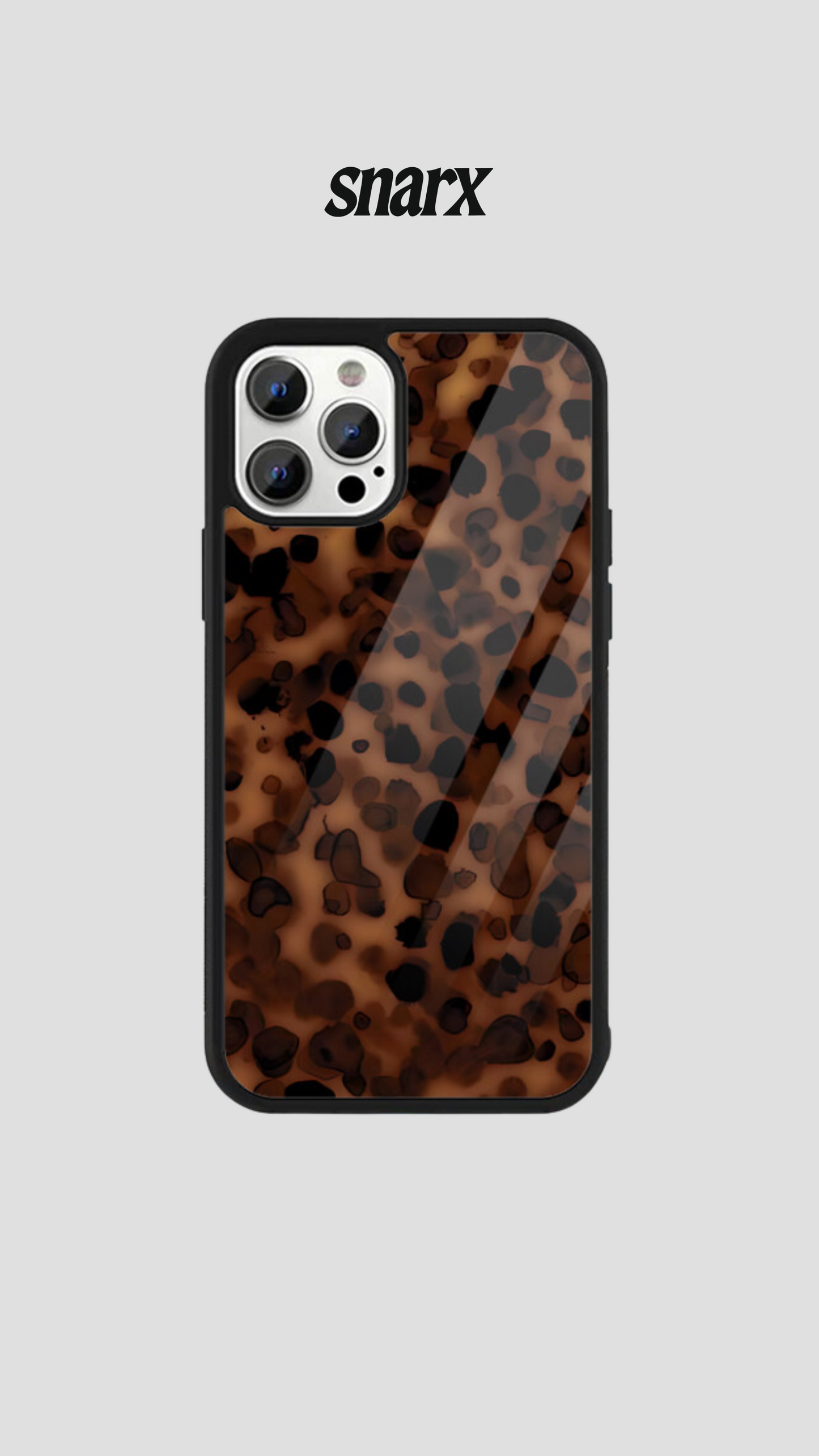 Dark Tortise - Glass Case