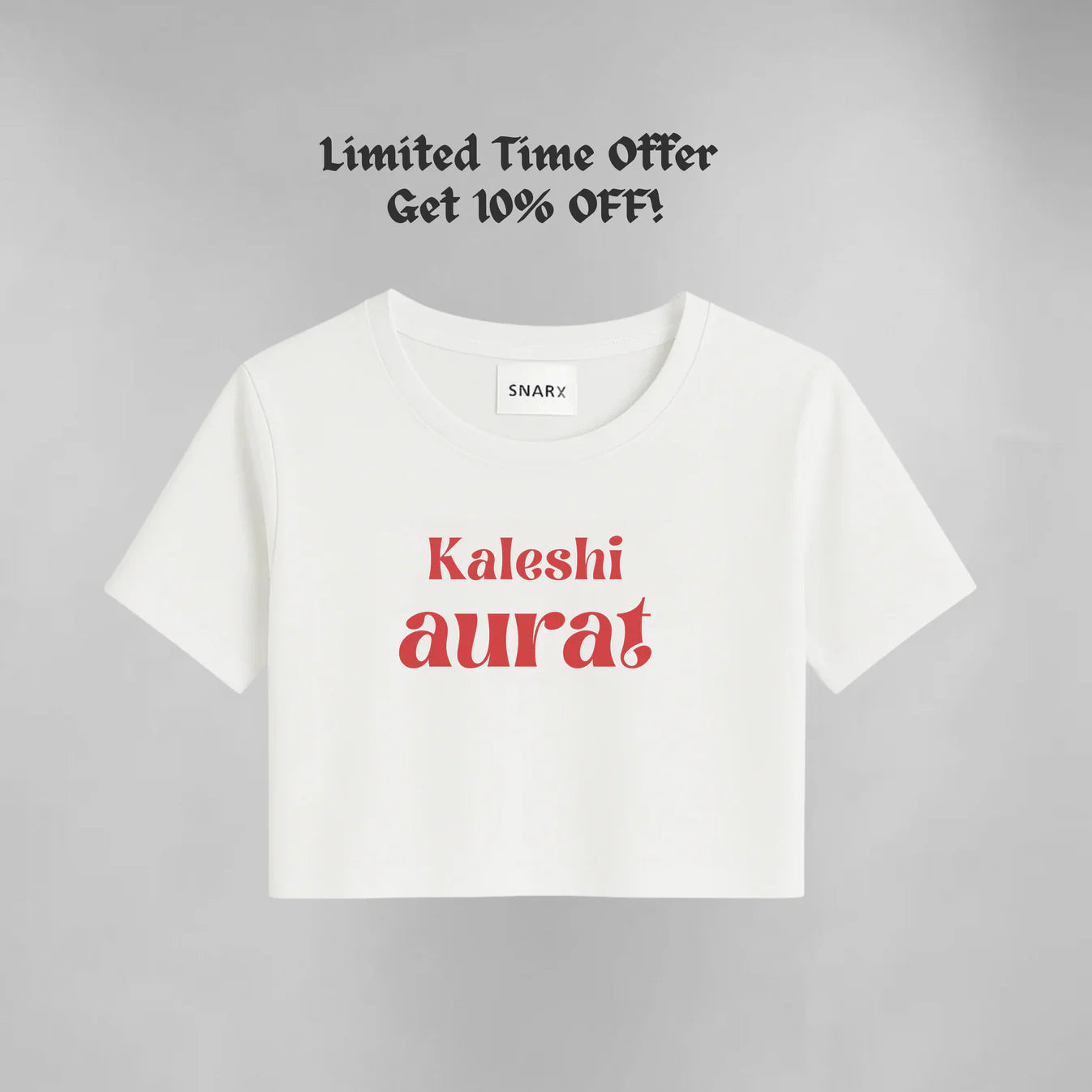 SALE ~ Kaleshi Aurat - Crop top