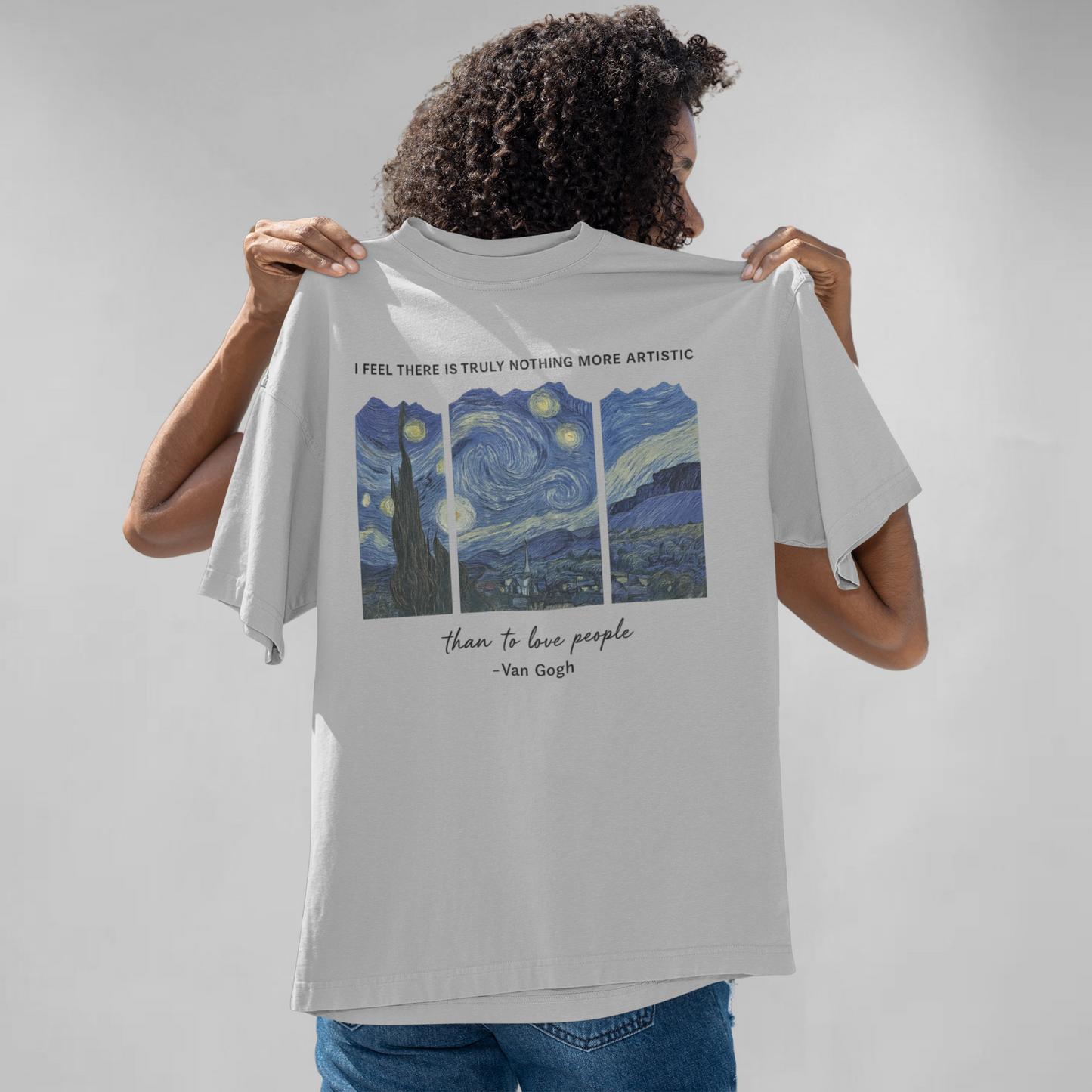 Vincent Van gogh unisex oversized t-shirt