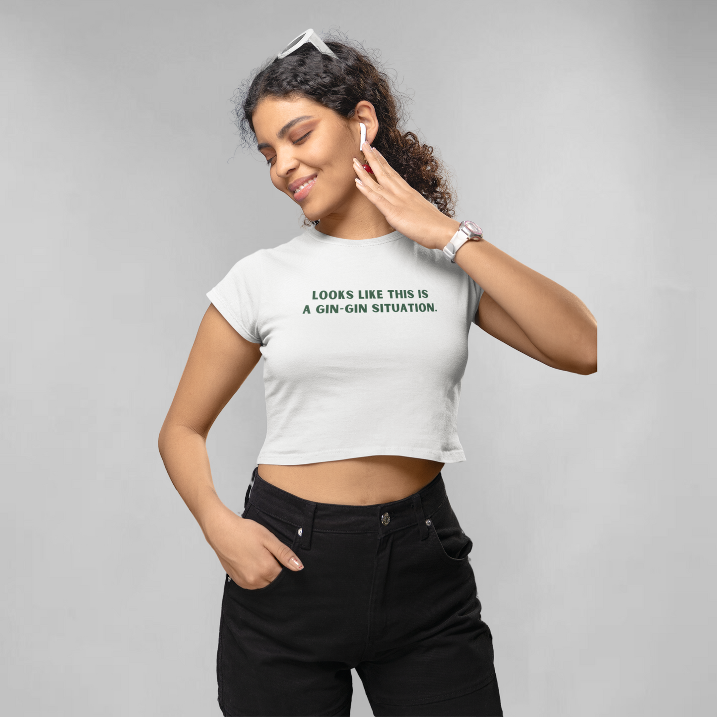 GIN GIN - Crop top