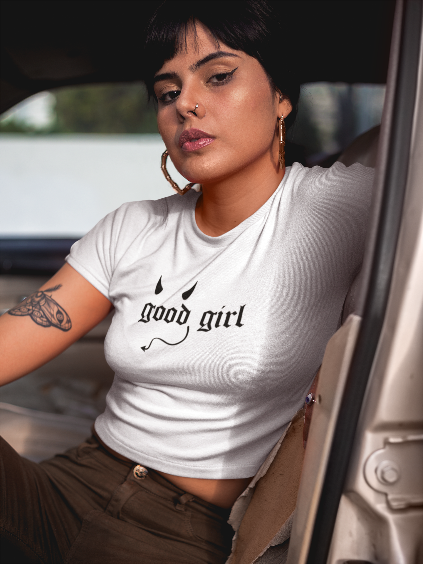 Good girl crop top