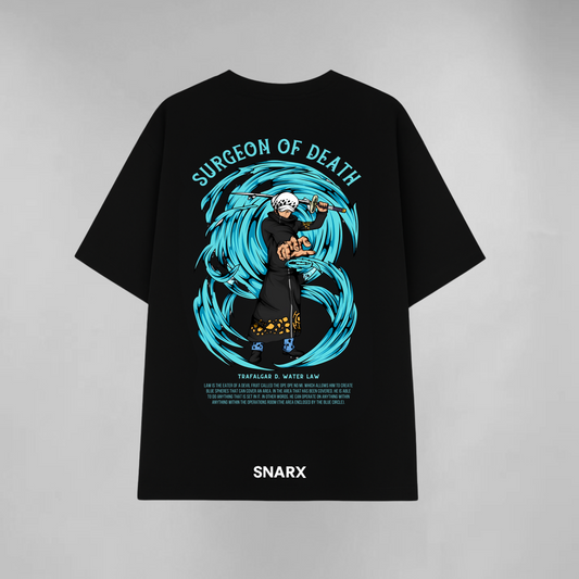 Trafal D. Water law Surgeon of Death (One Piece) Unisex Oversized T-shirt