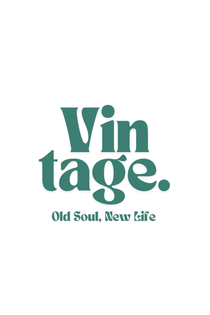 Vintage tote bag(double side printed) with zipper