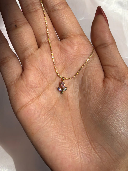 Rapunzal Tinniest Tulip Necklace